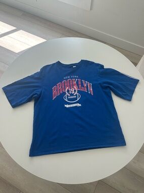 Divided Blue Brooklyn Graphic Short Sleeve Tee